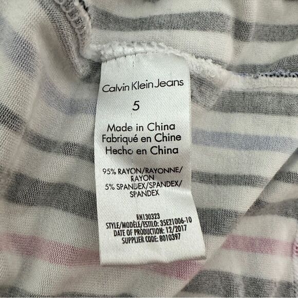 Calvin Klein striped jumper size 5 - Picture 7 of 7